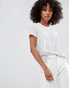 Футболка в полоску с круглым вырезом ASOS Ultimate - Мульти