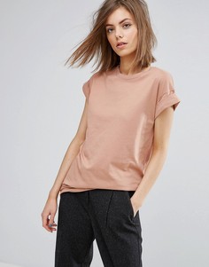 Футболка Moss Copenhagen - Розовый
