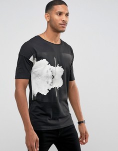 Oversize-футболка с принтом Jack &amp; Jones Core - Черный