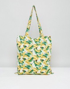 Пляжная сумка с принтом бананов Vero Moda - Мульти