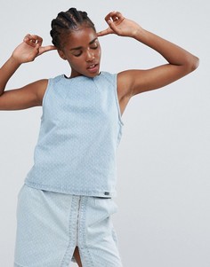 Джинсовая майка Bellfield Toba - Синий