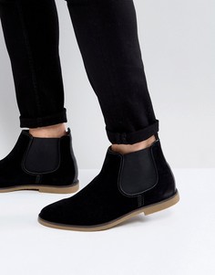 Ботинки челси Burton Menswear - Черный