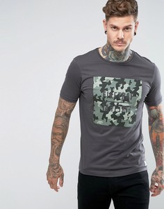 Футболка с камуфляжным принтом Firetrap - Черный