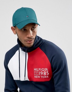 Зеленая бейсболка с логотипом Tommy Hilfiger Denim - Зеленый