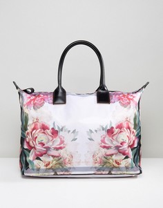 Большая сумка-тоут с принтом роз Ted Baker - Мульти