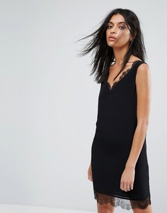 Кружевное платье AllSaints Camia - Черный