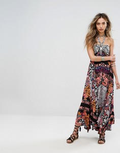 Платье макси Free People California Love - Мульти