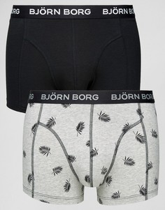 2 пары боксеров-брифов Bjorn Borg - Черный