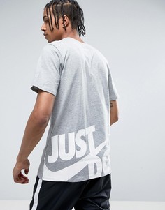 Серая футболка Nike Hybrid JDI 847614-063 - Серый