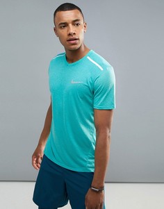 Зеленая футболка Nike Running Breath Tailwind 833136-311 - Зеленый