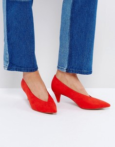 Туфли на среднем каблуке ASOS STRIKE - Красный