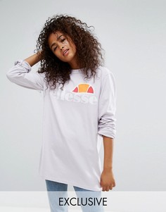 Свободный лонгслив Ellesse - Фиолетовый