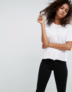 Свободная футболка ASOS - Белый