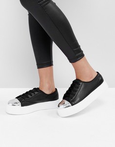 Кроссовки на шнуровке ASOS DILLAN - Черный