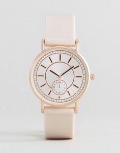Часы с силиконовым ремешком New Look - Розовый