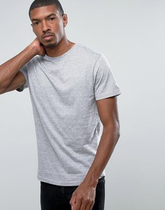 Жаккардовая футболка D-Struct - Серый