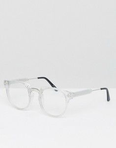 Круглые очки с прозрачными стеклами и оправой Spitfire Teddy Boy2 - Прозрачный