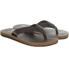 Вьетнамки Quiksilver Molokai Nubuck Demitasse Solid