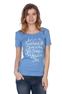 Футболка женская Roxy Maya Tee B Ultramarine