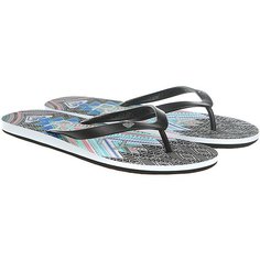 Вьетнамки женские Roxy Tahiti V Real Black/Print
