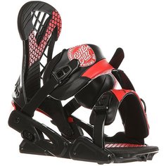 Крепления для сноуборда Santa Cruz Plasma/Emy Black/Red
