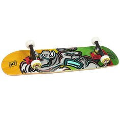 Скейтборд в сборе детский Юнион Horse Green 28 x 7 (17.8 см)