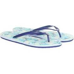 Вьетнамки женские Roxy Portofino Blue Print