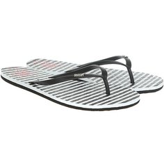 Вьетнамки женские Roxy Viva Stamp Real Black/White/True Red