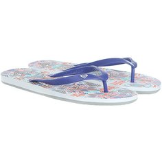Вьетнамки женские Roxy Tahiti V Red/Blue