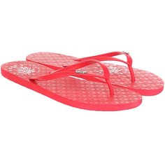Вьетнамки женские Roxy Viva Stamp Real Red