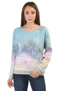 Толстовка классическая женская Rip Curl Sun And Surf Crew Fleece Dusty Turquoise