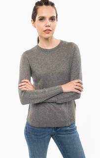 Серый джемпер из хлопка Calvin Klein Jeans
