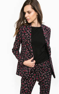 Приталенный пиджак с тремя карманами Liu Jo