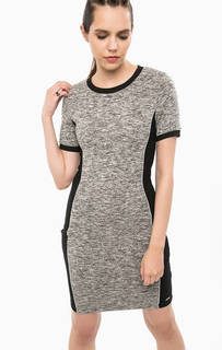 Приталенное платье с коротким рукавами Calvin Klein Jeans
