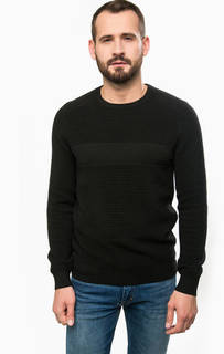 Однотонный джемпер из хлопка Calvin Klein Jeans