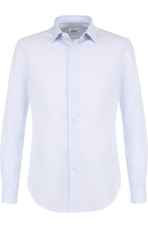 Хлопковая сорочка с воротником кент Brioni