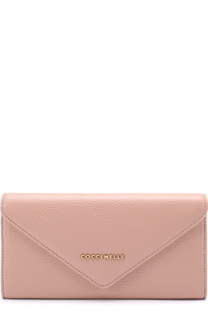 Кошелек из зерненой кожи с клапаном Coccinelle