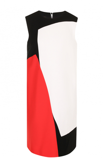 Мини-платье свободного кроя с принтом Escada