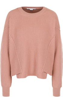 Пуловер фактурной вязки с круглым вырезом Stella McCartney