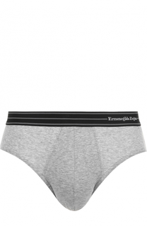 Хлопковые брифы с широкой резинкой Ermenegildo Zegna
