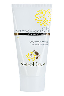 Крем для сухой кожи лица 15+ NANODERM