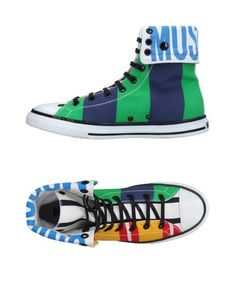 Высокие кеды и кроссовки Moschino