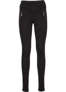 Трикотажные стрейтчевые брюки (черный) Bonprix