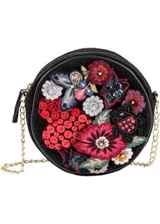 Вязаная сумочка (черный с рисунком) Bonprix