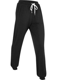 Трикотажные брюки (черный) Bonprix