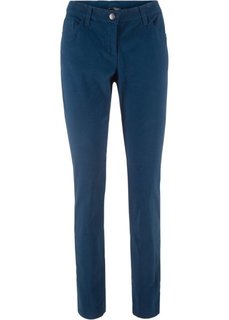 Брюки-стретч, прямой покрой (темно-синий) Bonprix