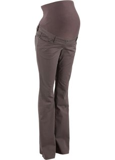 Твиловые брюки для беременных BOOTCUT (бурый) Bonprix