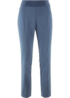 Бенгалиновые брюки 7/8 без застежки (темно-синий) Bonprix