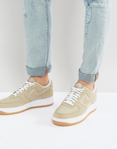 Желто-коричневые кроссовки Nike Air Force 1 315122-214 - Рыжий