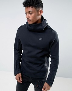Черный флисовый худи Nike Tech 832116-010 - Черный